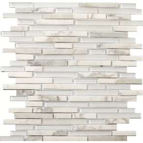 Ambrato Linear Mosaic - mixed tile